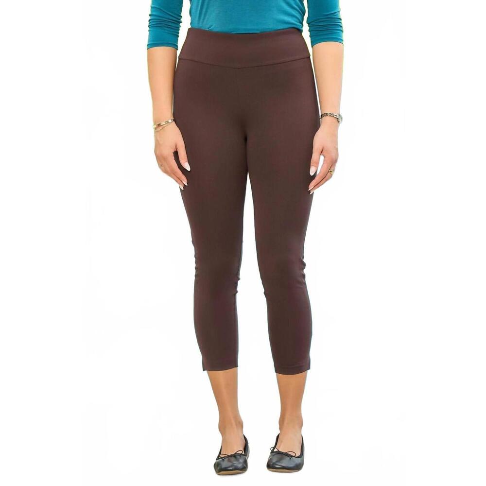 NEW DEAR SCARLETT magic high waisted skinny pants in chocolate